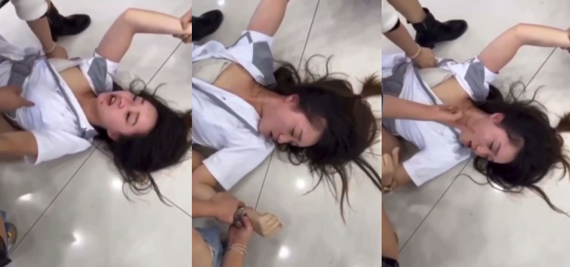 重庆丰都女子因当小三,被原配带人爆揍~ thumbnail