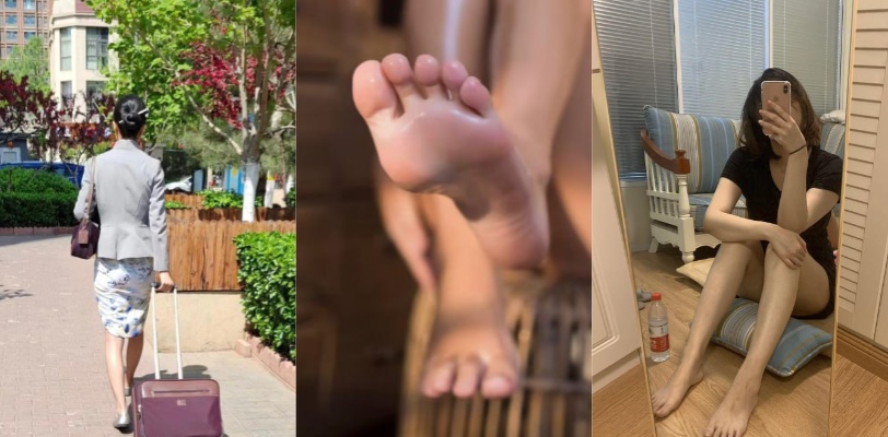 有恋足的我用做空姐的表姐丝袜打飞机还被她发现后 竟然主动给我日 thumbnail