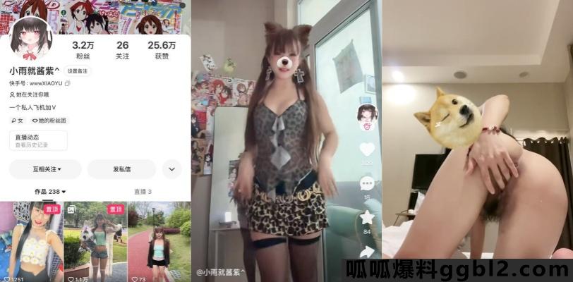 快手3.2w粉丝小网红 小雨就酱紫 为吸粉直接开大 激情自慰展露完美身材 thumbnail