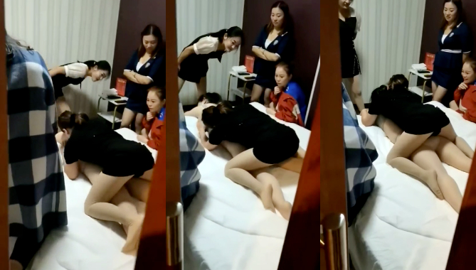 会所妹子培训偷拍视频流出,这姿势有几个瓜友享受过?                     thumbnail