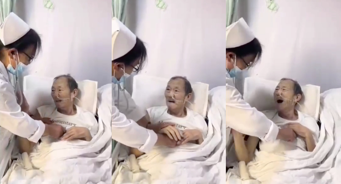
                        色老头，小护士给听下心跳，就要动手摸人奶子~                     thumbnail