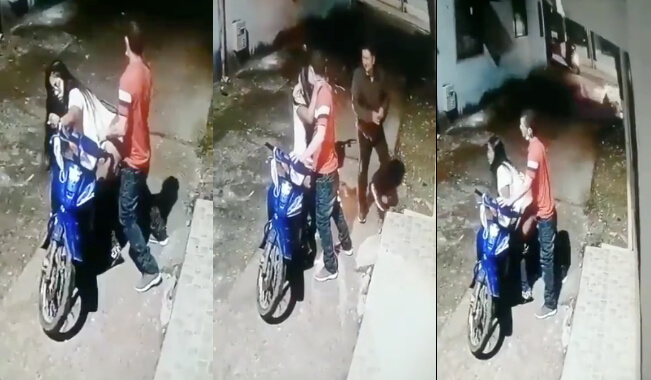 越南小情侣门口啪啪啪,结果被舅舅给.... thumbnail