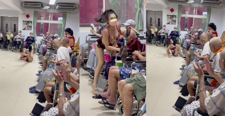 台湾敬老院的节日福利,感觉大爷们兴奋的都要站起来了! thumbnail