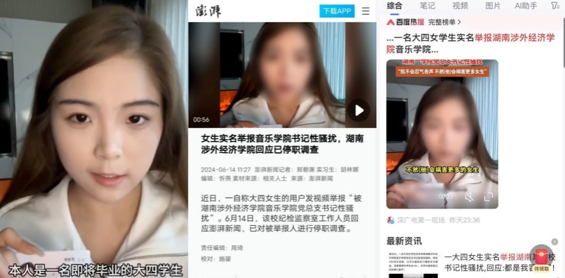 湖南涉外经济学院大四女生实名举报 音乐学院党总支书记 陈志明 涉嫌性骚扰 thumbnail