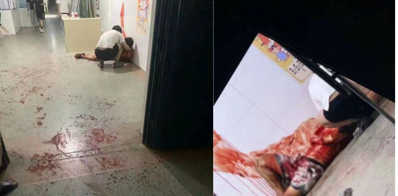 铜陵职业技术学院:两名男生因生活琐事发生纠纷 持刀互砍 血洒当场! thumbnail