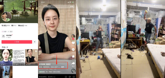 百万 #网红 #苏晴晴 想通过网络改善夫妻的生活,老公 一生气把房子所有一切都砸了…会是剧本吗?                     thumbnail
