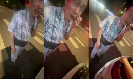 大爷玩的有点花啊,路边直播妹子,上去500快就想带人出去干一炮(对话很经典) thumbnail