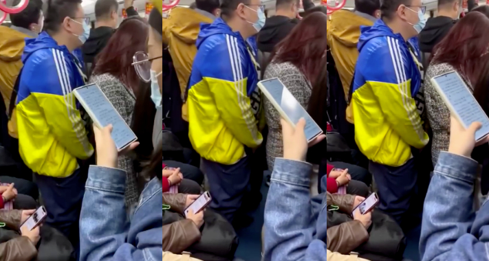 
                        广州地铁上小胖男对着妹子屁股打飞机，被人偷拍~                     thumbnail