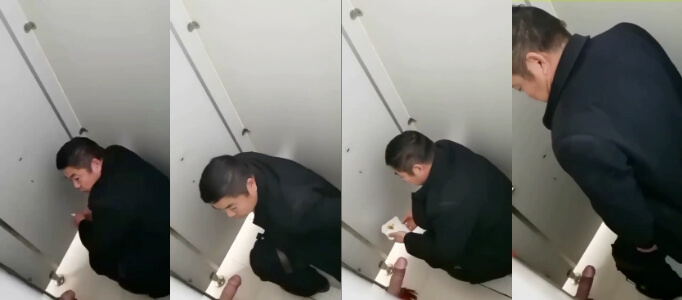 #鸟洞奇缘,东莞公共厕所的鸟洞文明天下,本以为老哥会一口含住,是老夫失算了!                     thumbnail