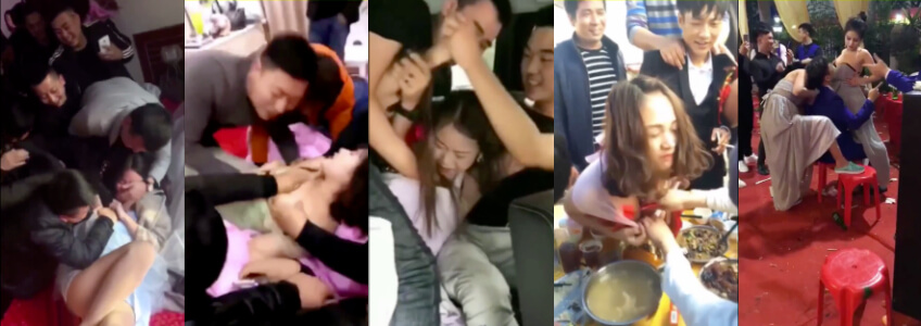 伴娘婚礼现场,被各种摸奶子大合集,见识一下什么叫美女与野兽!(含泪整理,宅男必看)                     thumbnail